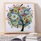 DIY 5D Diamond Painting kit Art Special Shape Rhinestones for Adults Beginner Colourful Four Season Tree Home Wall Decor 11.9x11.9 Inch (Four)